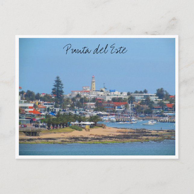 Cartão Postal punta del este (Frente)