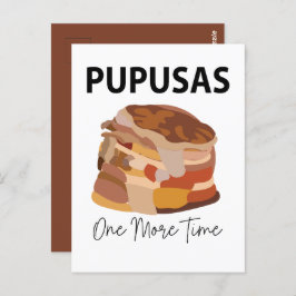 Cartão Postal Pupusas El Salvador Salvador Bread Pupusas