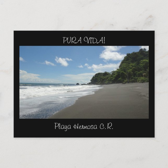 Cartão postal Pura Vida (Frente)