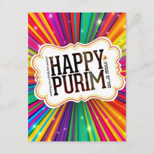 Cartão Postal purificação feliz