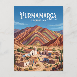 Cartão Postal Purmamarca Argentina