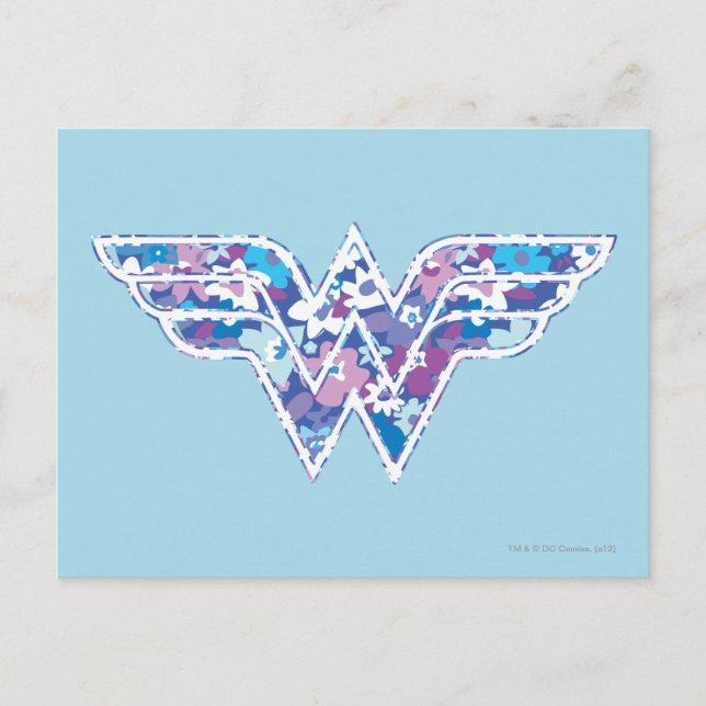 Cartão Postal Purple Daisy WW (Frente)