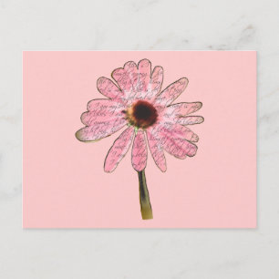 Cartão Postal purpleconeflowerbeloved3