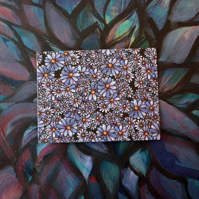 Cartão Postal Púrpura de flor selvagem (Criador carregado)