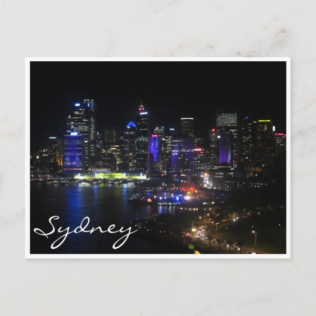 Cartão Postal púrpura vívida da seringa (Frente)