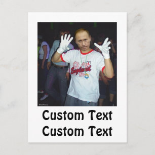 Cartão Postal Putin Party