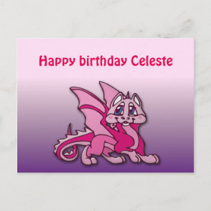 Cartão Postal Pynky, o dragão
