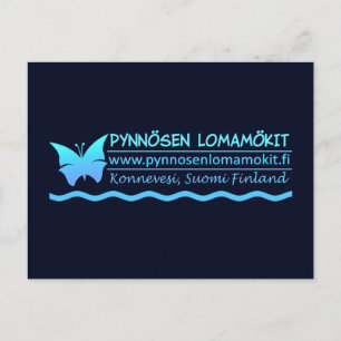 Cartão postal Pynnösen Lomamökit - personalizar