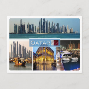 Cartão Postal Qatar do QA -