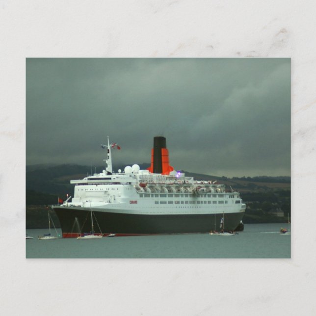 Cartão Postal QE2 no Queensferry Sul (Frente)