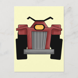 Cartão Postal Quad Runner Bike