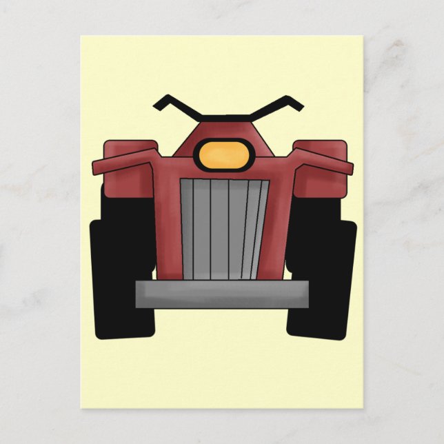 Cartão Postal Quad Runner Bike (Frente)