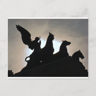 Cartão Postal Quadrigas