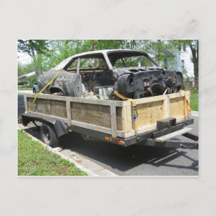 Cartão Postal Quadro do Carro