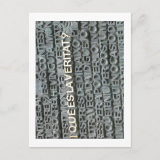 Cartão Postal Qual é a Verdade? Que es la Vertat?