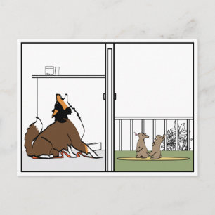 CARTÃO POSTAL QUANDO OS MUNDOS COLIGEM