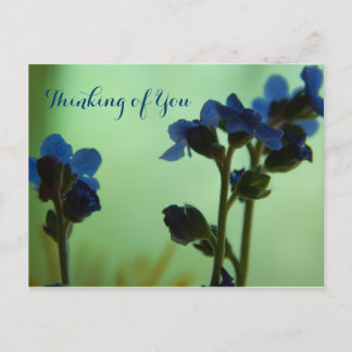 Cartão Postal Quando se sentir azul...