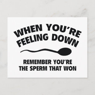 Cartão Postal Quando você estiver se sentindo. Lembre-se que voc