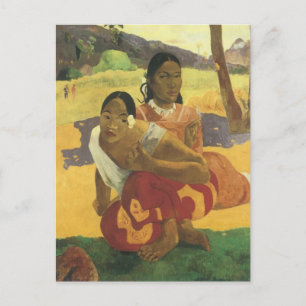 Cartão Postal Quando você vai se Casado de Paul Gauguin, Arte Vi