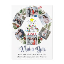 Quão um ano de quarentena Árvore de Natal 6 Foto