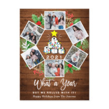 Quão um ano de quarentena Árvore de Natal 6 Foto