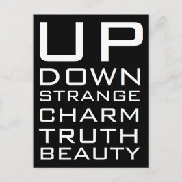 Cartão Postal Quark Escuro