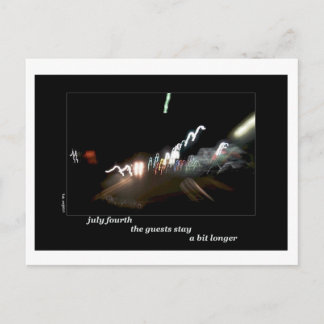 Cartão Postal Quarta de julho