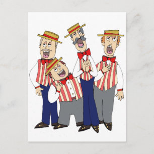 Cartão Postal Quarteto