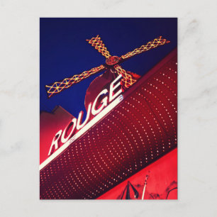 Cartão Postal Quartier Pigalle Paris Nightlife Cabaret