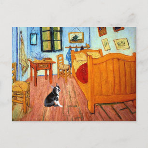 Cartão Postal Quarto - Boston Terrier #4