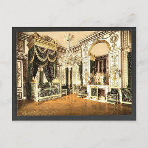 Cartão Postal Quarto de Napoleão I, Palácio de Fontainebleau,