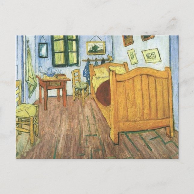 Cartão Postal Quarto de Van Gogh em Arles (Frente)