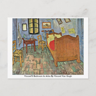 Cartão Postal Quarto De Vincent Em Arles Por Vincent Van Gogh