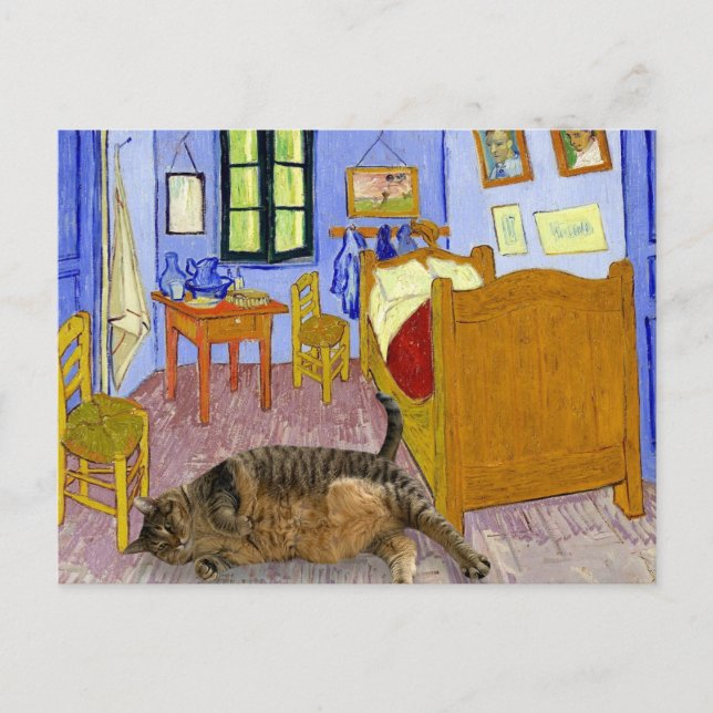 Cartão Postal Quarto do Van Gatto (Frente)