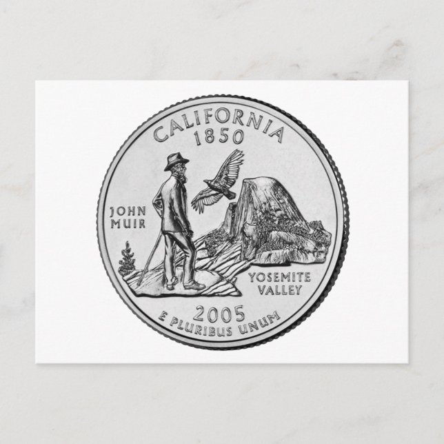 Cartão Postal Quarto Estadual da Califórnia (Frente)