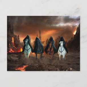 Cartão Postal Quatro Cavalos Do Apocalipse