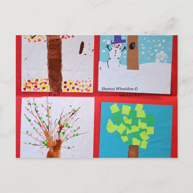 Cartão Postal Quatro estações (Frente)