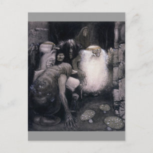 Cartão Postal Quatro grandes Troll