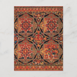 Cartão Postal Quatro Mandalas