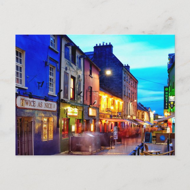 Cartão Postal Quay Street (Frente)