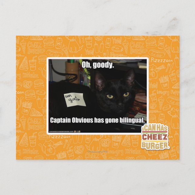 Cartão Postal Que bom. (Frente)