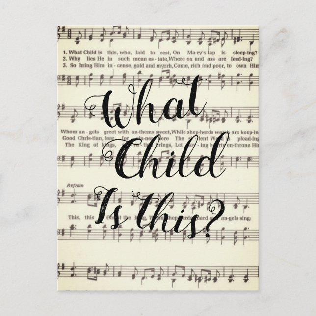 Cartão Postal Que Criança é essa? (Frente)