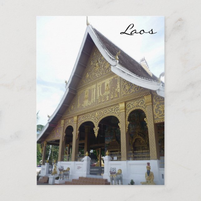 Cartão Postal que luang prabang (Frente)