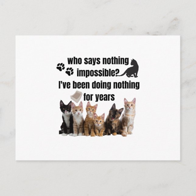 Cartão Postal que não diz nada impossível. (Frente)