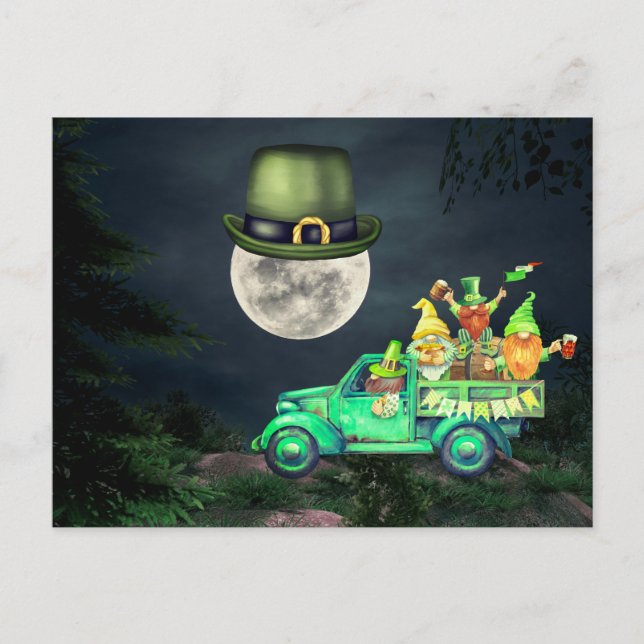 Cartão Postal Que os Shenanigans comecem a Rua. (Frente)