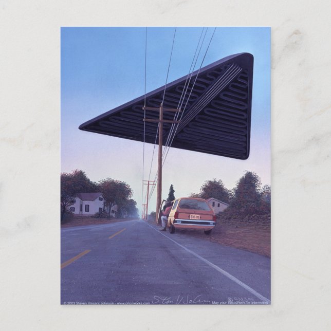 Cartão Postal Que seus encontros sejam (Frente)