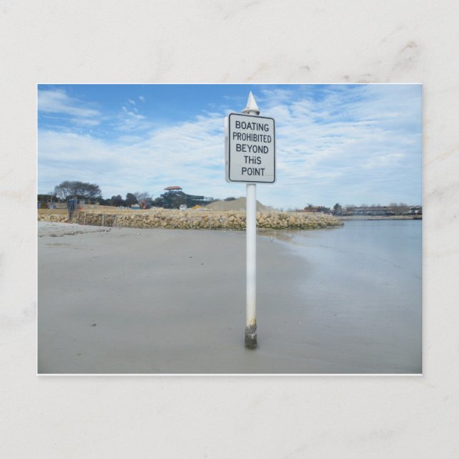 Cartão Postal Que sinal estúpido (Frente)