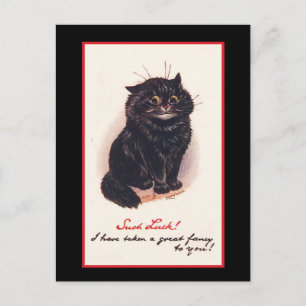 Cartão Postal Que Sorte! Eu tirei uma excelente de rico para voc