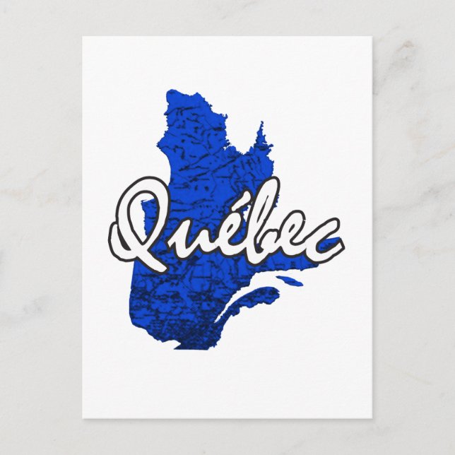 Cartão Postal Quebec (Frente)