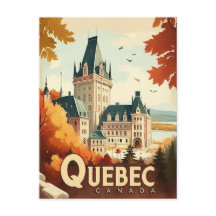 Quebec, Viagens vintage do Canadá